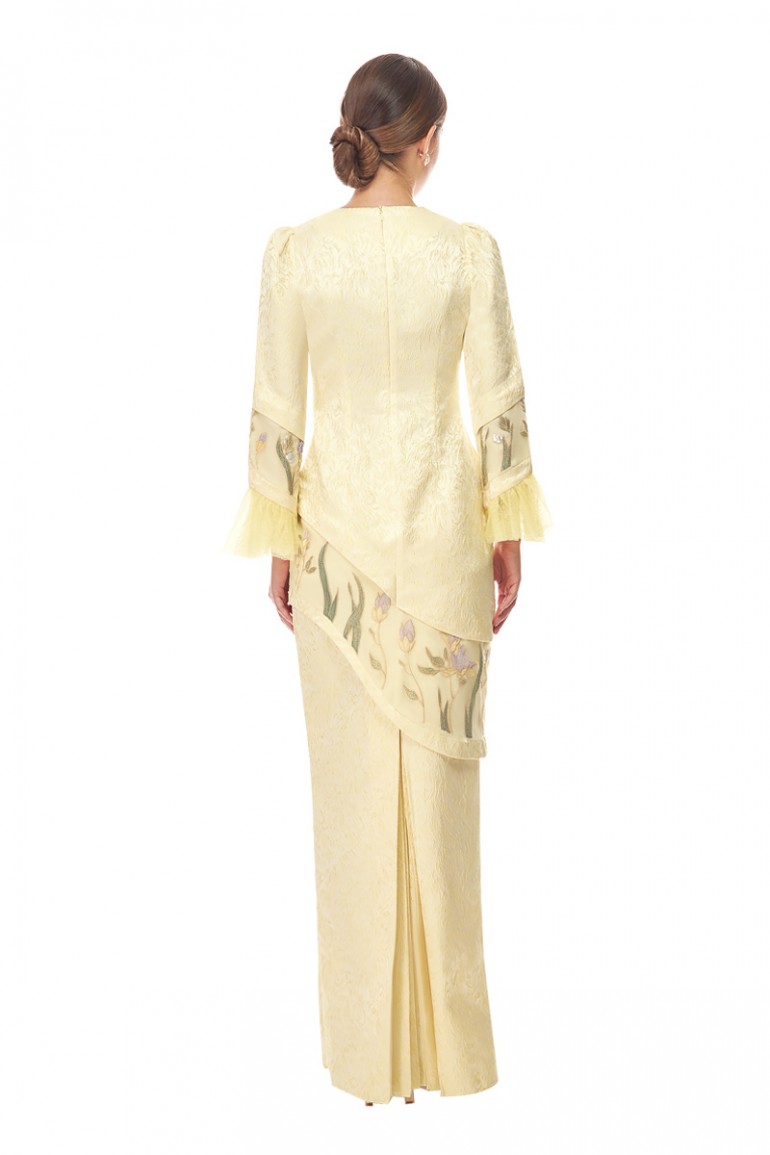 LENNOX KURUNG IN LIGHT YELLOW