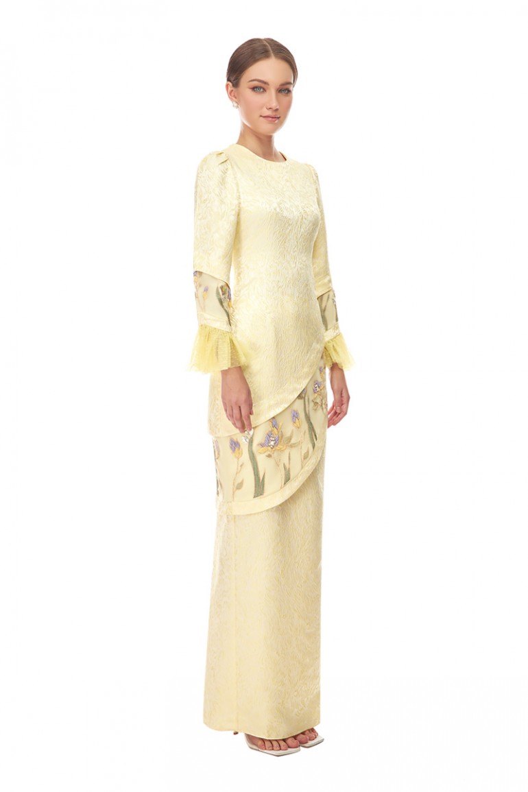 LENNOX KURUNG IN LIGHT YELLOW