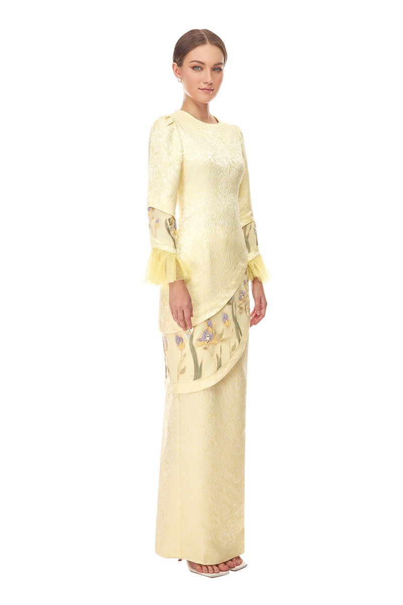 LENNOX KURUNG IN LIGHT YELLOW