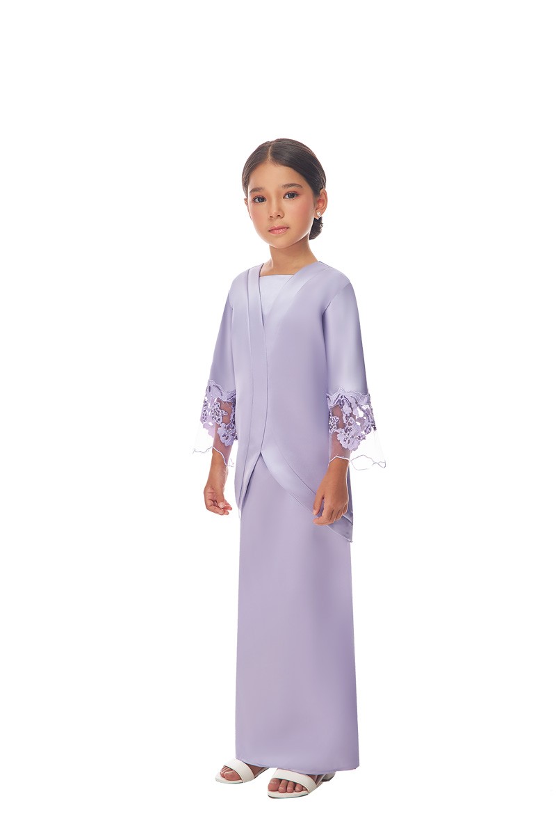 LOLA KURUNG KIDS IN DUSTY PURPLE