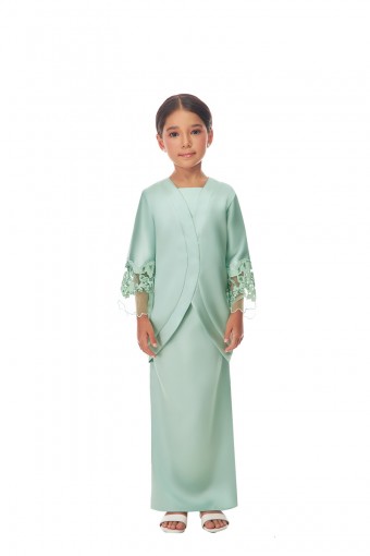 LOLA KURUNG KIDS IN DUSTY GREEN