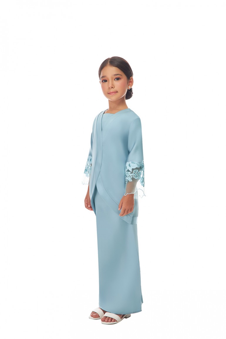 LOLA KURUNG KIDS IN DUSTY BLUE