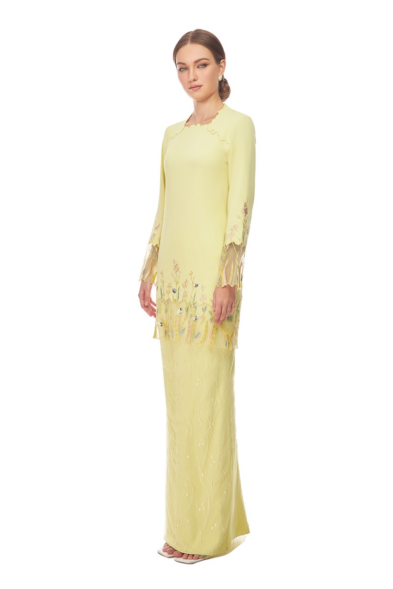 KATERYNA KURUNG IN DUSTY YELLOW