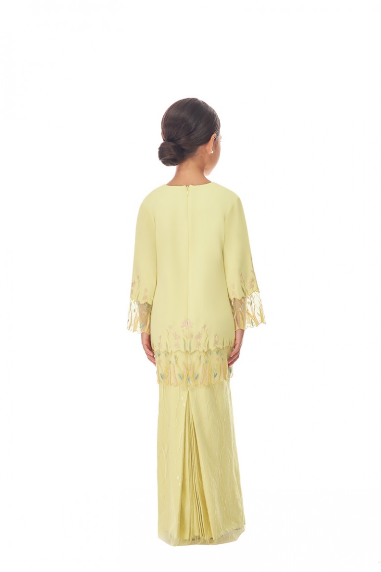 KATERYNA KURUNG KIDS IN DUSTY YELLOW