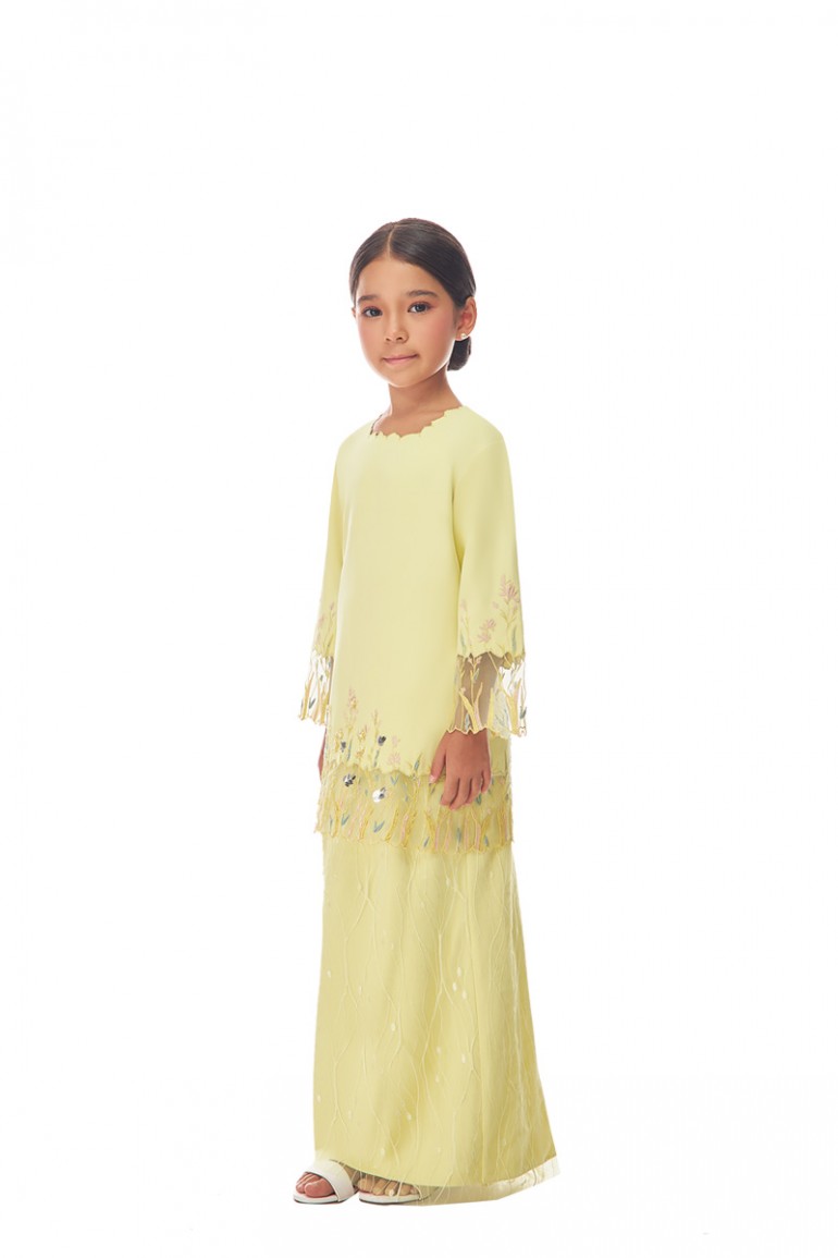 KATERYNA KURUNG KIDS IN DUSTY YELLOW