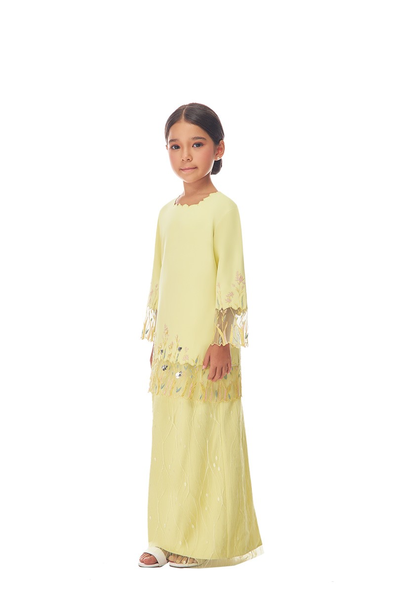 KATERYNA KURUNG KIDS IN DUSTY YELLOW